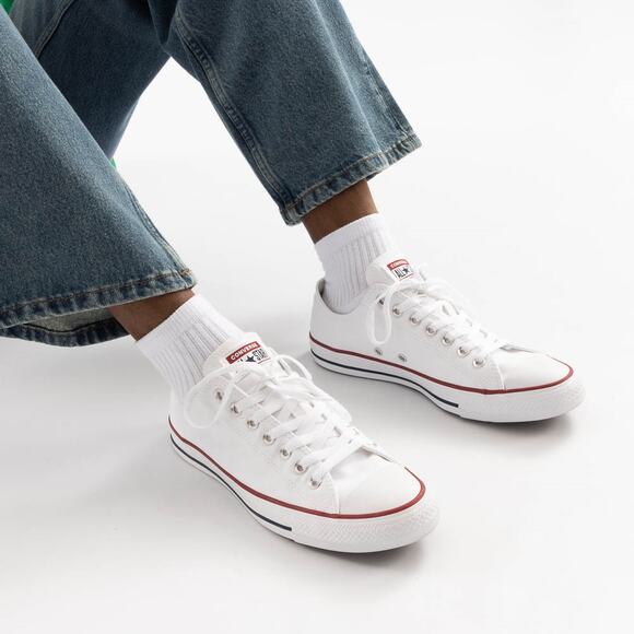 Converse Shoes - Converse Chuck Taylor All Star Lo Sneaker - White Size Men's 9 Women's 11